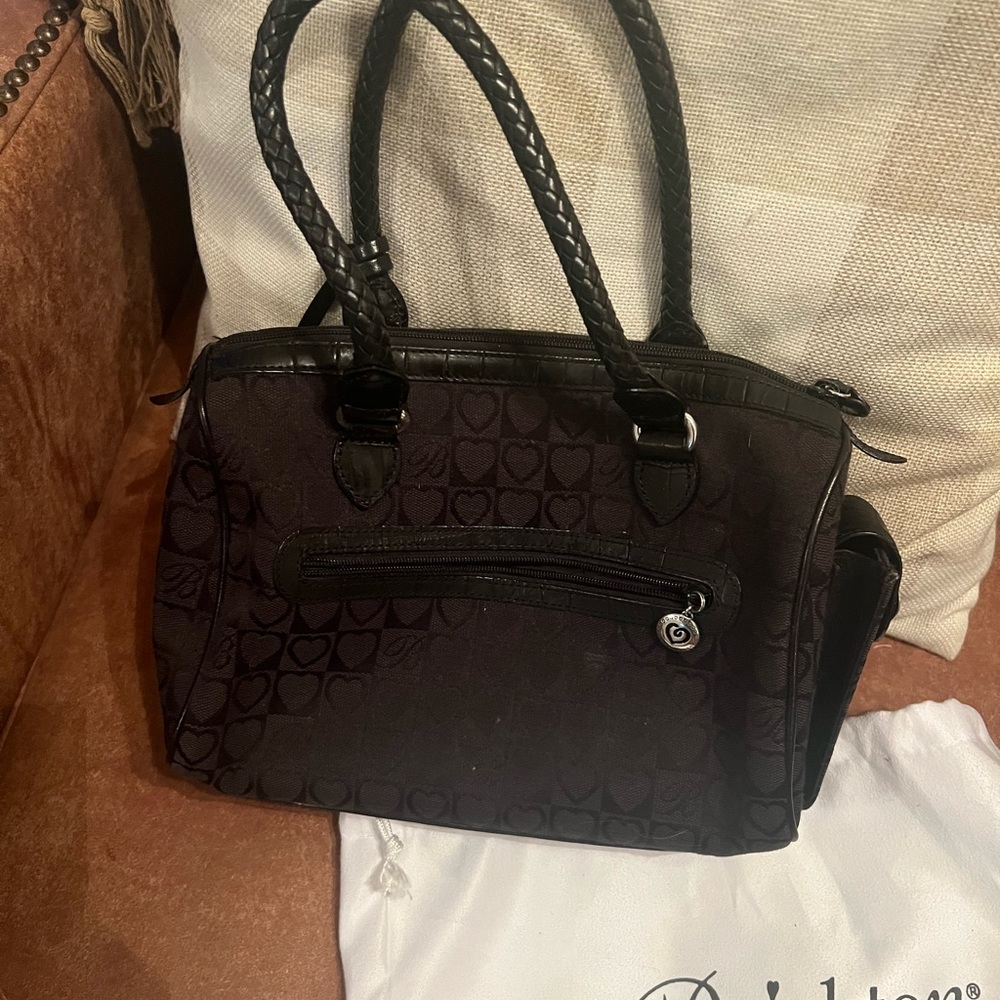 Brighton :Jackie black/black tote
